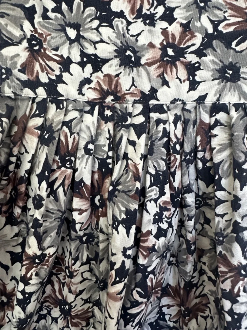 Banana Republic Safari & Travel Clothing Vintage Floral Button Up Shirt